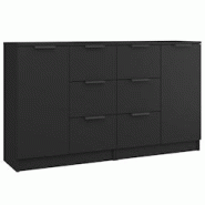 Helloshop26 - Buffet bahut commode armoire meuble de rangement organisateur cuisine salle de séjour salons lot de 2 60 x 30 x 70 cm 02_0036910 - 3000 Helloshop26 - Buffet bahut commode armoire meuble de rangement organisateur cuisine salle de séjour salons lot de 2 60 x 30 x 70 cm 02_0036910 - 3000