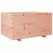 Helloshop26 - Jardinière bac lit surélevé plantes fleurs terrasse jardin 90 x 60 x 49,5 cm bois massif de douglas marron 02_0038029 - 3000214025186 Helloshop26 - Jardinière bac lit surélevé plantes fleurs terrasse jardin 90 x 60 x 49,5 cm bois massif de douglas marron 02_0038029 - 3000214025186