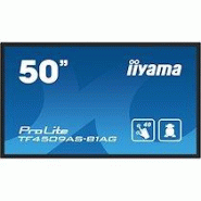 Iiyama TF5039AS-B1AG Écran d'affichage dynamique Écran plat de signalisation numérique 125,7 cm (49.5") LED 500 cd/m² 4K Ultra HD Noir Écran tactile Intégré dans le processeur Android 24/7 Iiyama TF5039AS-B1AG Écran d'affichage dynamique Écran plat de signalisation numérique 125,7 cm (49.5") LED 500 cd/m² 4K Ultra HD Noir Écran tactile Intégré dans le processeur Android 24/7