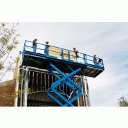 Nacelle élévatrice à ciseaux automotrice Genie® GS™-3390 - ultra-robuste pour terrains accidentés