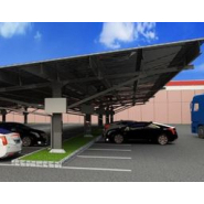 Ombrières de parking à partir de 500 m² pour la  production de l'énergie solaire, de l'électricité verte gratuite