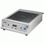 Plaque inox à induction digitale & tactile, 3500 W, 220 V - MONO Plaque inox à induction digitale & tactile, 3500 W, 220 V - MONO