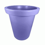PLAST'UP ROTOMOULAGE Pot de fleurs rond xxl delight 760l - LAVANDE - violet 0750122559756