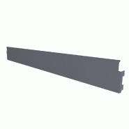 Plinthe pour gondole GP25 avec pieds H11,5 cm anthracite L100 cm