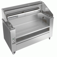 Stations de Show Pasta 1515 mm avec cuisseur à pâtes 24 litres et aspiration intégrée 1515x755x1266 mm - VIRTUS - 0615402145725