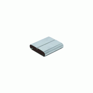 Support pour étiquettes de table 8x8cm inox - par 10