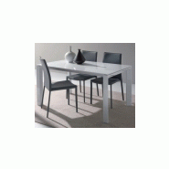 Table salle a manger bois et metal
