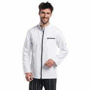 Veste de cuisine mixte Chaud Devant Modena blanche M - M 8717028936045 Veste de cuisine mixte Chaud Devant Modena blanche M - M 8717028936045