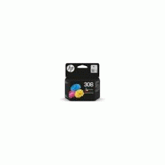 Cartouche D Encre Hp N.308 Cart 3couleurs S B - 0196786390340 Cartouche D Encre Hp N.308 Cart 3couleurs S B - 0196786390340