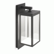 Gea Luce Ges771C Applique D'Extérieur En Aluminium Gris Anthracite, Verre Transparent, Led 13W 3000K 500Lm, Ip54, Non Dimmable - Gealuce - GES771C