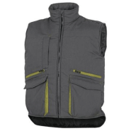 Gilet multipoches gris/vert Delta Plus, taille XXXL Gilet multipoches gris/vert Delta Plus, taille XXXL