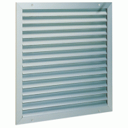 Grille extérieure murale en aluminium anodisé 300x300 mm - Aldes - 11052039 Grille extérieure murale en aluminium anodisé 300x300 mm - Aldes - 11052039