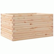 Helloshop26 - Jardinière bac lit surélevé plantes fleurs terrasse jardin 90 x 60 x 45,5 cm bois de pin massif marron 02_0038016 - 3000214022611 Helloshop26 - Jardinière bac lit surélevé plantes fleurs terrasse jardin 90 x 60 x 45,5 cm bois de pin massif marron 02_0038016 - 3000214022611
