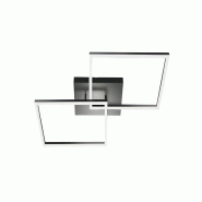 Plafonnier Led Moderne Bard 52W Anthracite 3394-66-282 Fabas Luce - gris 8019282536307
