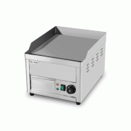 Plancha en acier lisse électrique professionnelle 360x457 mm IDEAL - GOLDINOX - inox 3701770828005