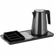 Royal Catering - Royal Catering RC-HKS03 Plateau de courtoisie hôtel haut de gamme avec bouilloire électrique Avec compartiments pour café et thé Royal Catering - Royal Catering RC-HKS03 Plateau de courtoisie hôtel haut de gamme avec bouilloire électrique Avec compartiments pour café et thé