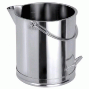 Seaux gradués inox avec bec verseur - SBVGDANINX-NV14 Seaux gradués inox avec bec verseur - SBVGDANINX-NV14