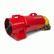 Ventilateur extracteur mobile avec tuyau d'extraction 10 m et porte-tuyau 200 mm - 168 W MW Tools MVH200PPSET Ventilateur extracteur mobile avec tuyau d'extraction 10 m et porte-tuyau 200 mm - 168 W MW Tools MVH200PPSET