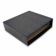 ANCOR Commercial Boîte en marbre noir et gris (A4 - 10 cm) - 5604730000498