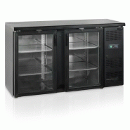 Arrière de bar 2 portes vitré groupe a droite usage intensif - PCBC210G