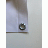 Bâche publicitaire de tribune et gradins - PVC haute qualité - Impression quadrichromie anti UV - Usage intérieur et extérieur