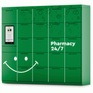 Casier intelligent de retrait d'ordonnances - Système automatisé pour médicaments sur ordonnance