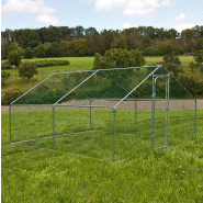 Enclos extérieur 'henriette' 3 x 4 m Enclos extérieur 'henriette' 3 x 4 m