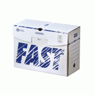 Lot de 1200 boîtes archives Standard 25x33, dos de 15, en carton blanc imprimé - 3334381053605