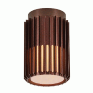Nordlux Plafonnier luminaire ALUDRA Aluminium Seaside marron metallise H. 18,8 IP54 -Extérieur - marron aluminium 5704924022012 Nordlux Plafonnier luminaire ALUDRA Aluminium Seaside marron metallise H. 18,8 IP54 -Extérieur - marron aluminium 5704924022012