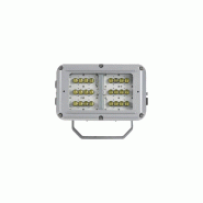 Projecteur SPARTAN BL24 LED - Zone 2/22 - Lumière blanche - Version secourue intelligente (25% Output) - Montage sur étrier de fixation - Réf. : RTC0257