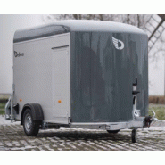 Remorque Fourgon Debon Roadster 400 - PTAC 750 à 1300 Kg - 1 essieu freiné - 3150 x 1640 mm - H:2010 mm - Reference -CCL6