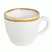 Tasses à espresso couleur craie Kiln 85ml (lot de 6) - Ref FB986 - Olympia - blanc porcelaine 5050984600272