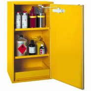 Armoire pour inflammable NF X 08-003 - double paroi - modèle bas - 1 porte