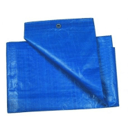 Bâche de protection professionnelle - 6m x 8m - bleu - Isolation