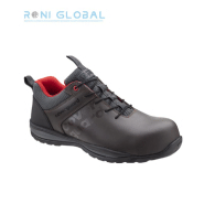 Chaussure basse de sécurité en cuir gras marron - Anti-chaleur, antidérapant S3 HRO SRC - GARNET COVERGUARD_0