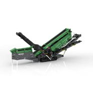Cribleur mobile sur chenilles McCloskey S250 - 3 étages, moteur CAT ou Volvo, dimensions 22×6 pieds