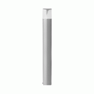 Gea Luce Borne D'Éclairage D'Extérieur Ges722 En Aluminium Gris Métallisé Avec Diffuseur En Polycarbonate, Raccord E27 Ip44 - Gealuce - gris GES722