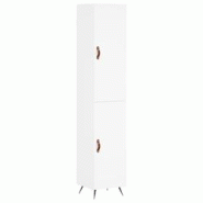 Helloshop26 - Buffet bahut commode armoire meuble de rangement organisateur cuisine salle de séjour salon haut 34,5 x 34 x 180 cm 02_0032411 - 300021 Helloshop26 - Buffet bahut commode armoire meuble de rangement organisateur cuisine salle de séjour salon haut 34,5 x 34 x 180 cm 02_0032411 - 300021
