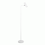Lampadaire minimaliste 1xGU10 max 5W blanc mat métal - Trio - Marley - blanc métal 4017807488784