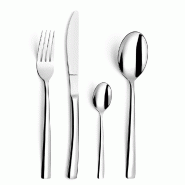 Ménagère 49 pièces Havane -  Argent Rectangle Inox Amefa 45x27.5 cm - argenté inox 3546694620720