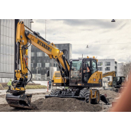 Pelleteuse sur pneus - Hydrema - MX 20G