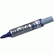 Pentel Maxiflo Green Label Marqueur pour Tableau Blanc à Pointe conique large Bleu - bleu plastique MWL5M-CO