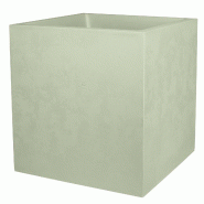 Poetic Pot carre 50cm basalt vert amande 57 l - vert plastique polypropylène 013767 V.AM SX1