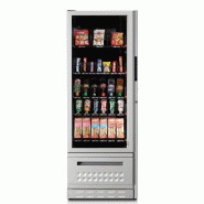 SNACK SIDE - automate esclave pour machines chaudes RHEAVENDORS, 3°C ou 8°C, vitrine LED, 6-7 plateaux supplémentaires