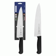 Tramontina-Couteau du chef professionnel 26cm. Inox et polypropylene - noir inox 24620100 Tramontina-Couteau du chef professionnel 26cm. Inox et polypropylene - noir inox 24620100