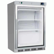 Armoire de congélation statique inoxydable porte en verre 200 litres - 600x680x850 mm - 140 W 230/1V - 7556002F Eurast - inox 7556002F Armoire de congélation statique inoxydable porte en verre 200 litres - 600x680x850 mm - 140 W 230/1V - 7556002F Eurast - inox 7556002F
