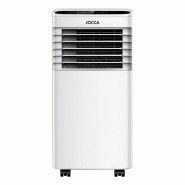Climatiseur mobile 7000Btu/h 2.05kW Refroidisseur d'air Minuterie 24h 4 roulettes Déshumidificateur Ventilateur Air frais Jocca - blanc 8435253581648