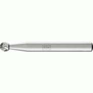 Fraise sur tige KUD D. 6 mm L. Tête 5 mm D. De la tige 6 mm HSS engrènement 3 PFERD Fraise sur tige KUD D. 6 mm L. Tête 5 mm D. De la tige 6 mm HSS engrènement 3 PFERD