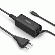 Hama adaptateur USB-C 65W GaN Power Delivery pour ordinateur portable - 4047443530165