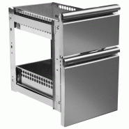 Kit de tiroirs GN 1x 1/3 et 1x 2/3 pour tables réfrigérées avec profondeur 700 mm - VIRTUS - 4068875009159 Kit de tiroirs GN 1x 1/3 et 1x 2/3 pour tables réfrigérées avec profondeur 700 mm - VIRTUS - 4068875009159